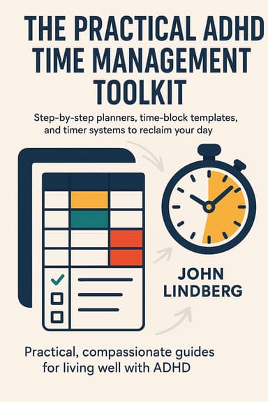 Cover of The Practical ADHD Time Management Toolkit by John Lindberg